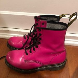 Pink Dr Martens size 8 VERY GOOD CONDITION